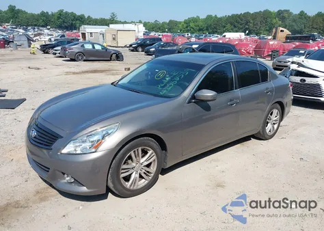 2012 Infiniti G37 Journey z USA, uszkodzony, nr VIN JN1CV6AP5CM627628